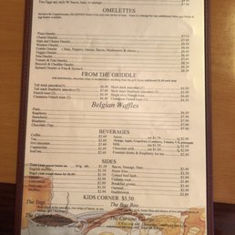 Raspberries Cafe Menu